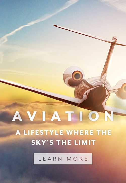 Plane flying above clouds